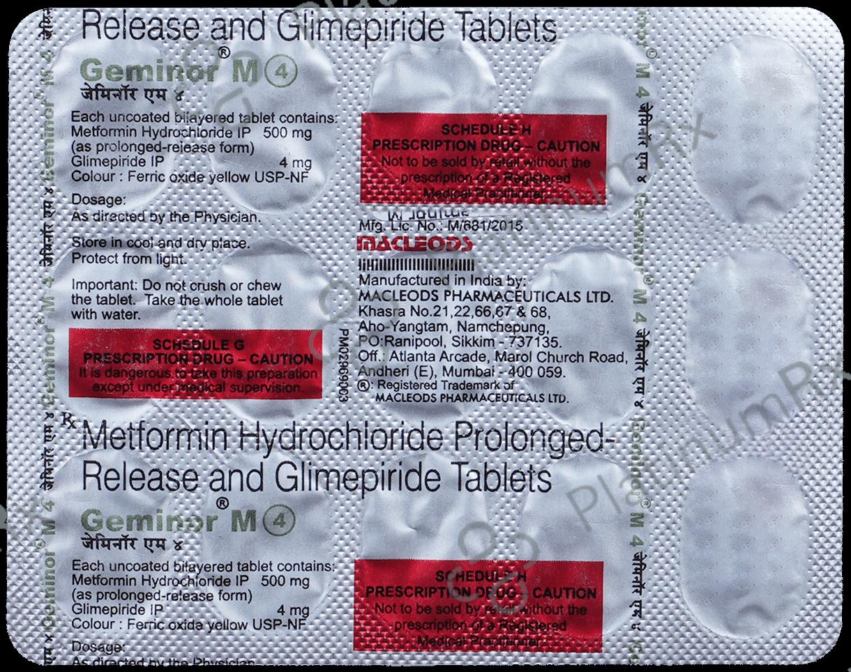 Geminor M 4 Tablet PR