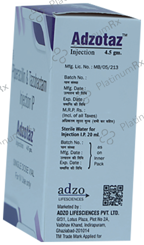 Adzotaz 4.5gm Injection