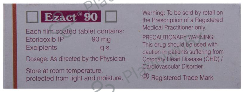 Ezact 90mg Tablet 10s