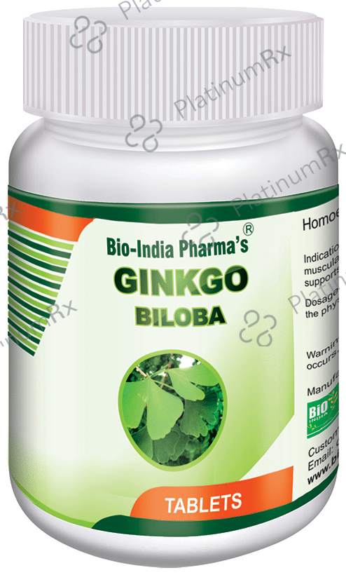 Bio India Ginkgo Biloba Tablet