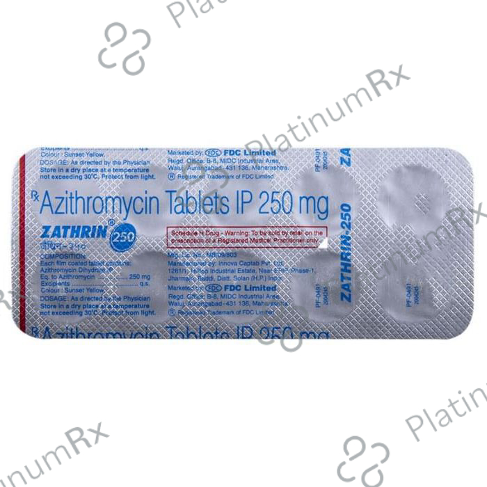 Zathrin 250mg Tablet 10s