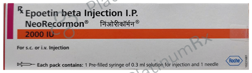 Neo Recormon 2000IU Injection Injection
