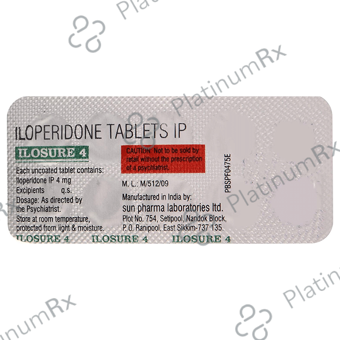 Ilosure 4mg Tablet 10s