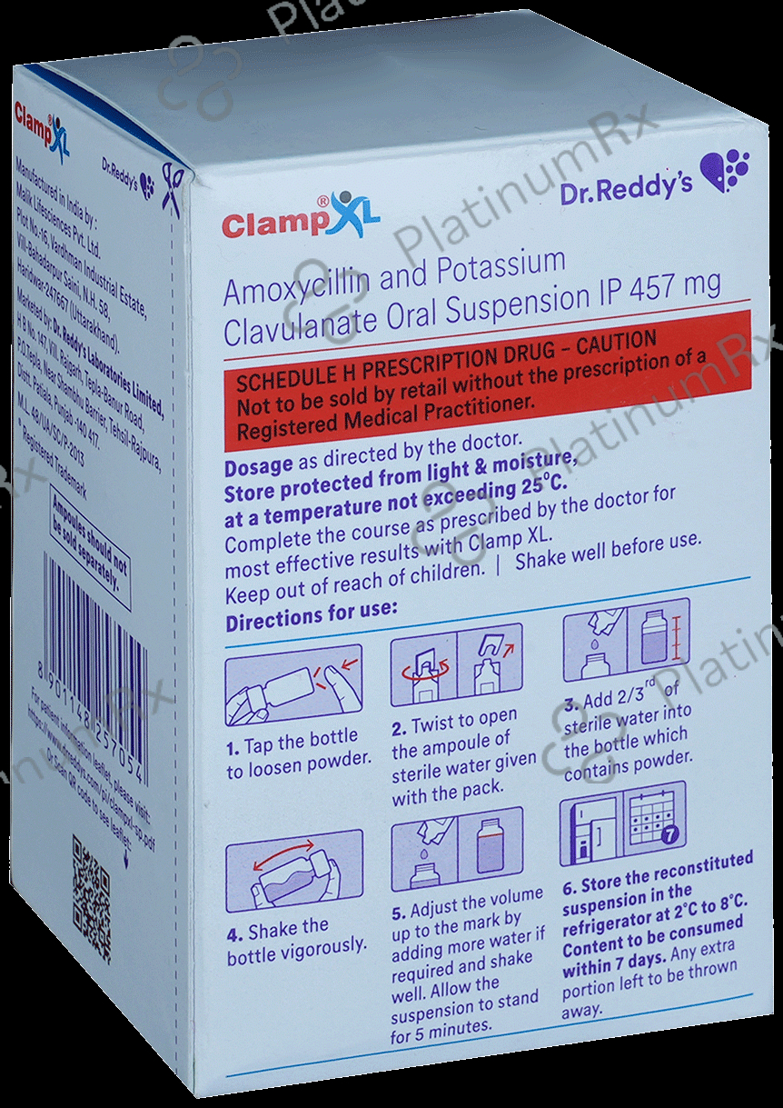 Clamp XL 400/57mg Oral Suspension 60ml