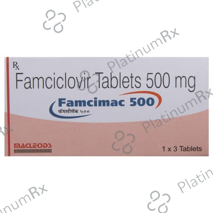 Famcimac 500mg Tablet 3s