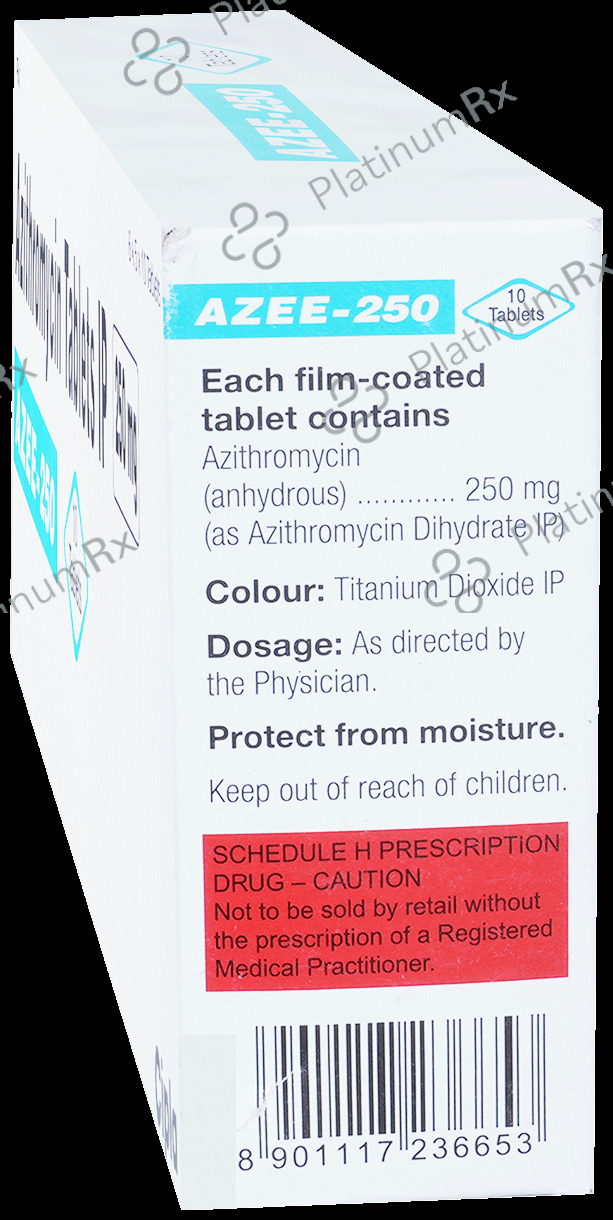 Azee 250mg Tablet 10s