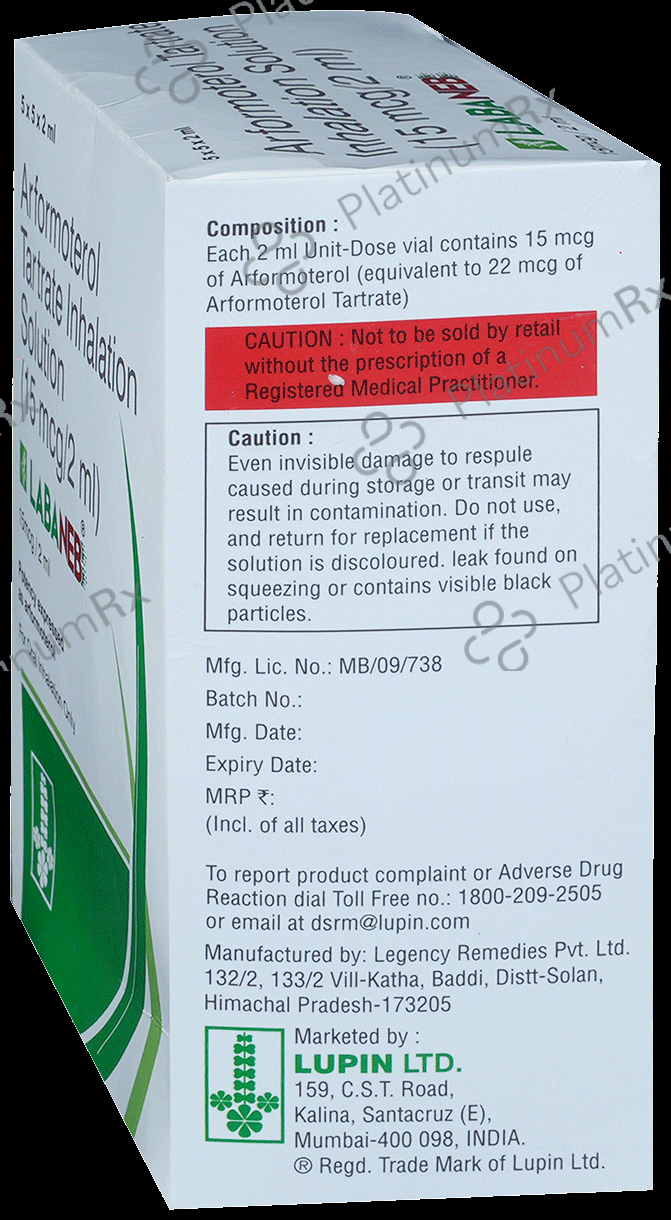 Labaneb Respules (2ml Each) 5s