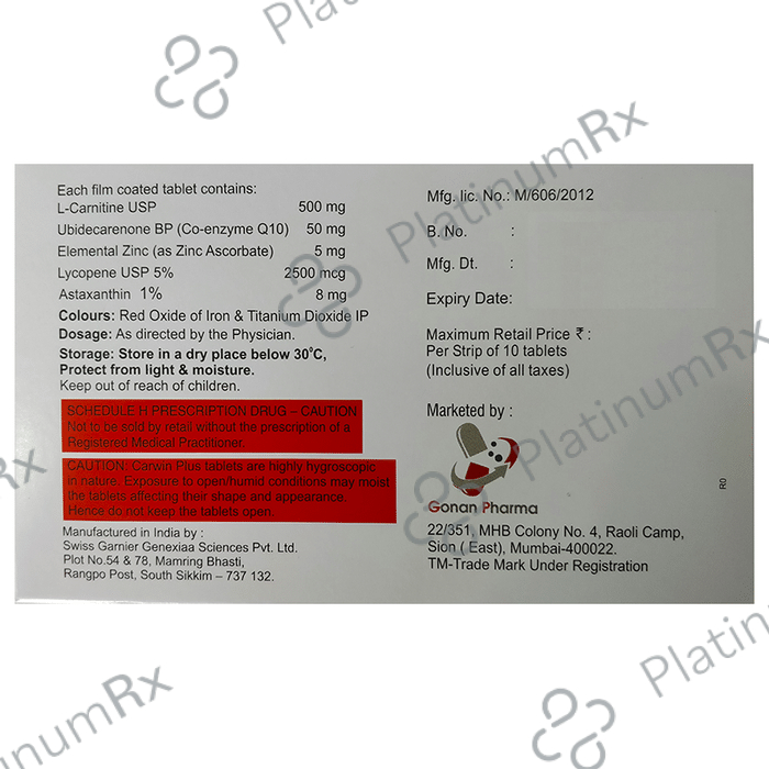 Carwin Plus Tablet