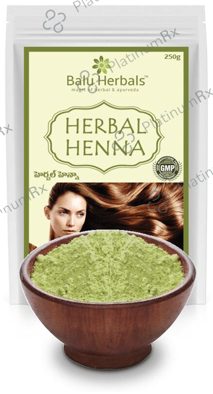 Balu Herbals Herbal Henna 250 gm