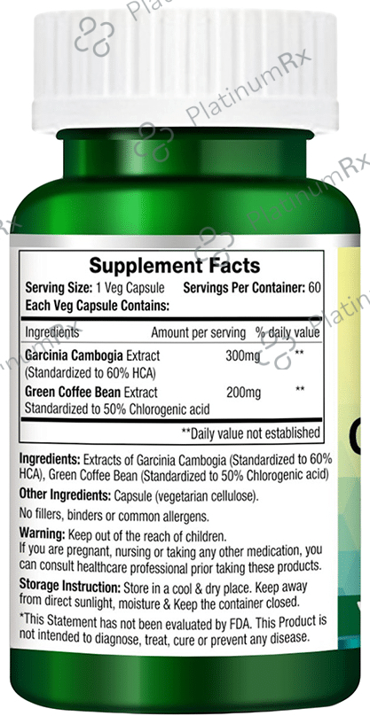 Morpheme Garcinia Green Coffee Capsule