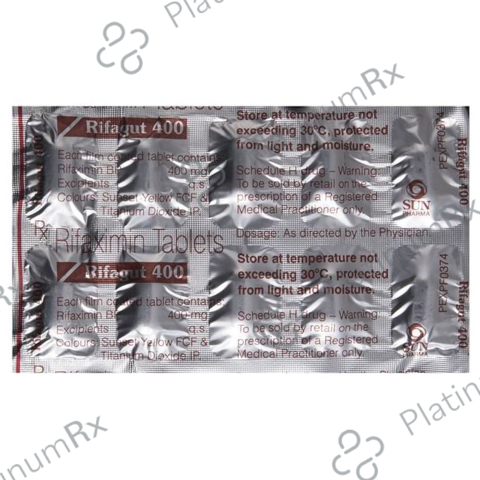 Rifagut 400mg Tablet 10s