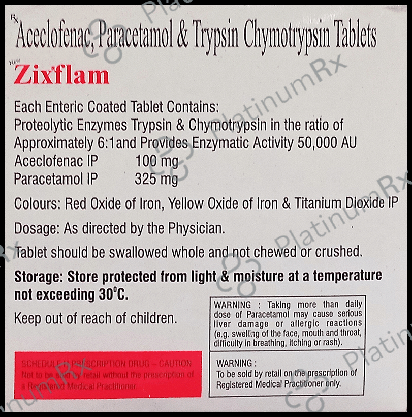 New Zixflam Tablet