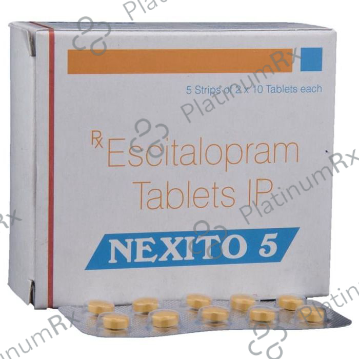 Nexito 5mg Tab 10's