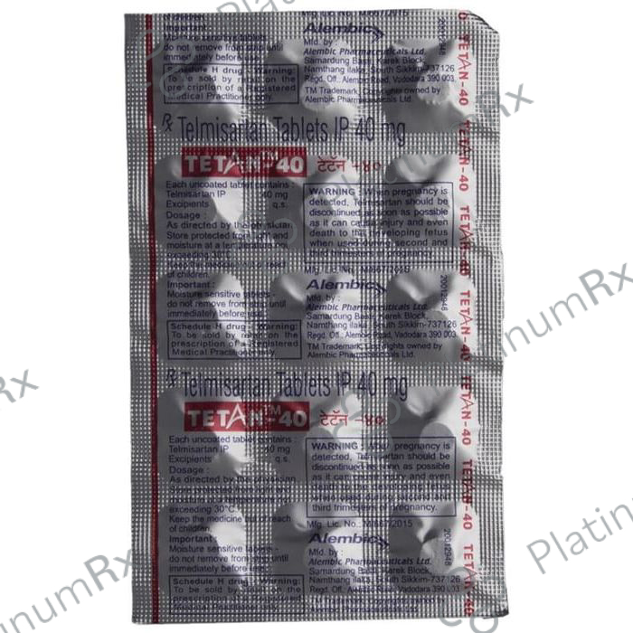 Tetan 40mg Tablet 15s