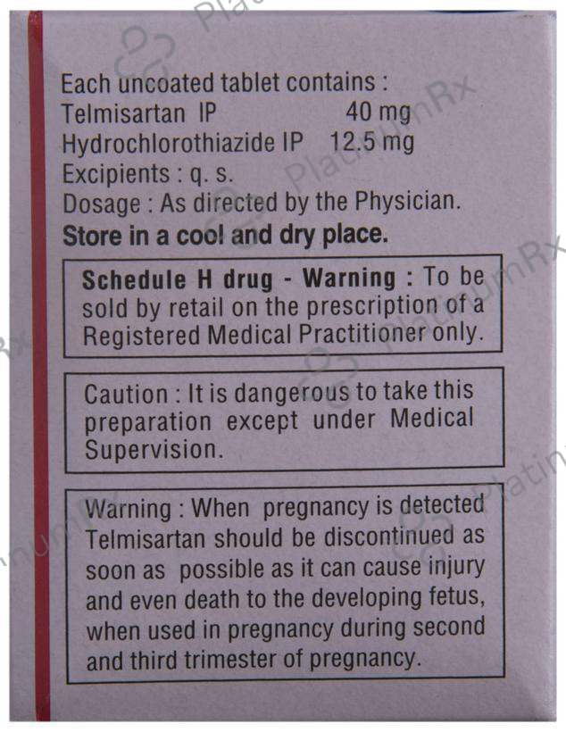 Tazloc H 40/12.5mg Tablet 10s