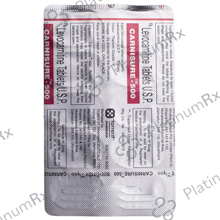Carnisure 500mg Tablet 10s