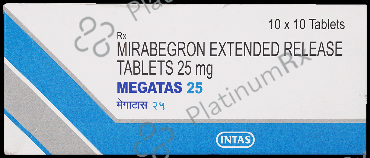 Megatas ER 25mg Tablet 10s