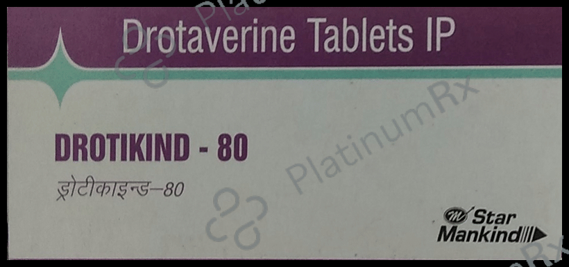 Drotikind 80mg Tablet