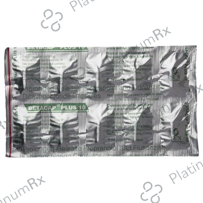 Betacap Plus 10/40mg Capsule SR 10s