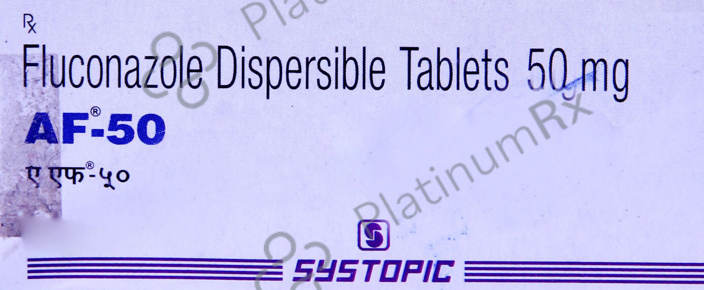 AF 50mg Tablet DT 4s