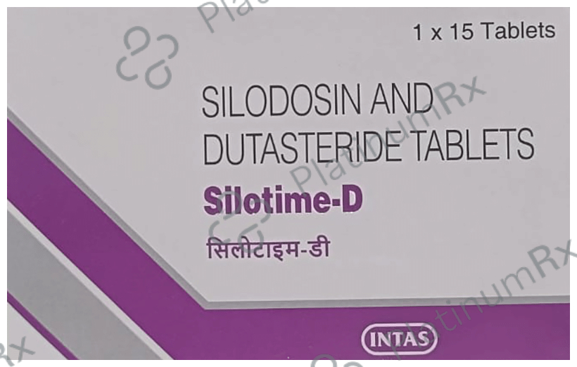 Silotime D 0.5/8mg Tablet 15s