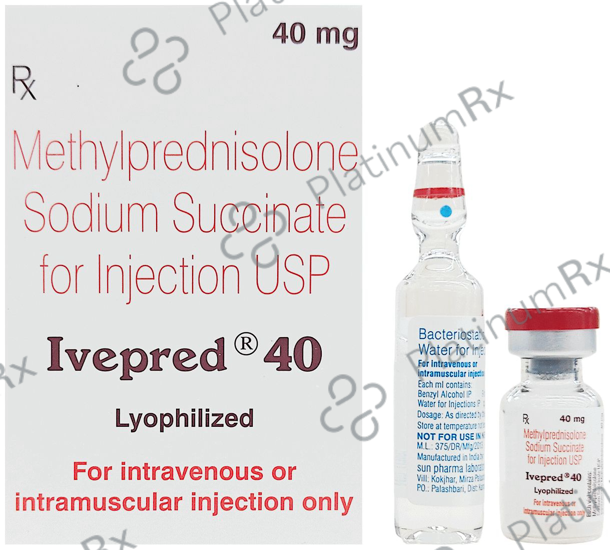 Ivepred 40mg Injection 1s