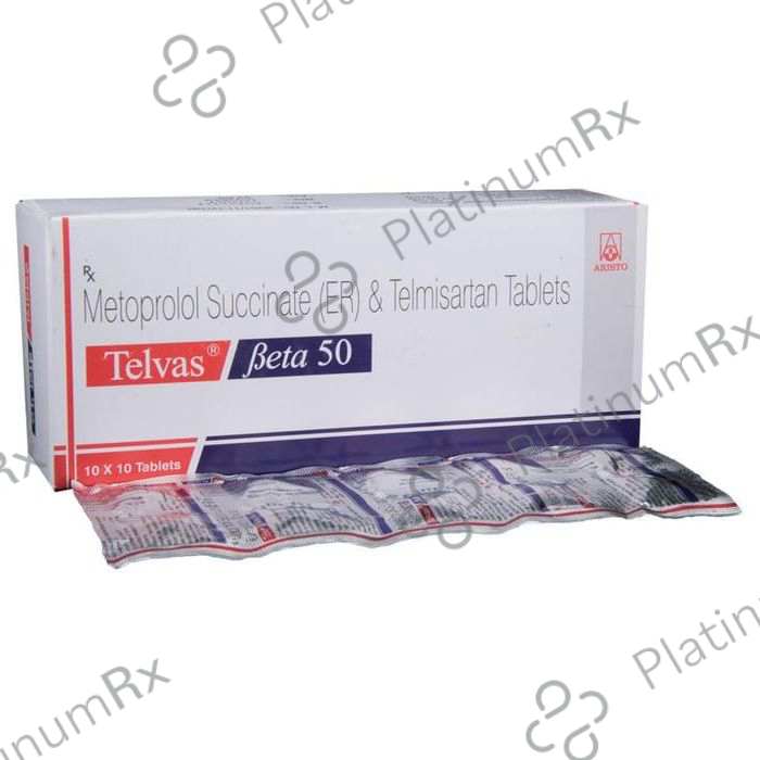 Telvas Beta 50/40mg Tablet ER 10s
