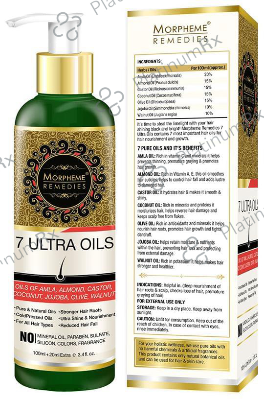 Morpheme Remedies 7 Ultra Hair Oils 100 ml