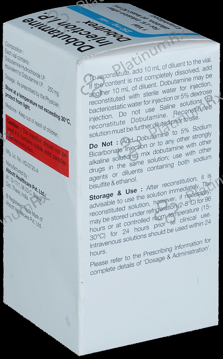 Dobutrex 250mg Injection