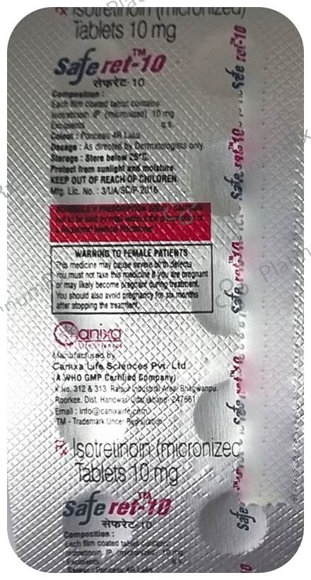 Saferet 10 Tablet 10 tablets