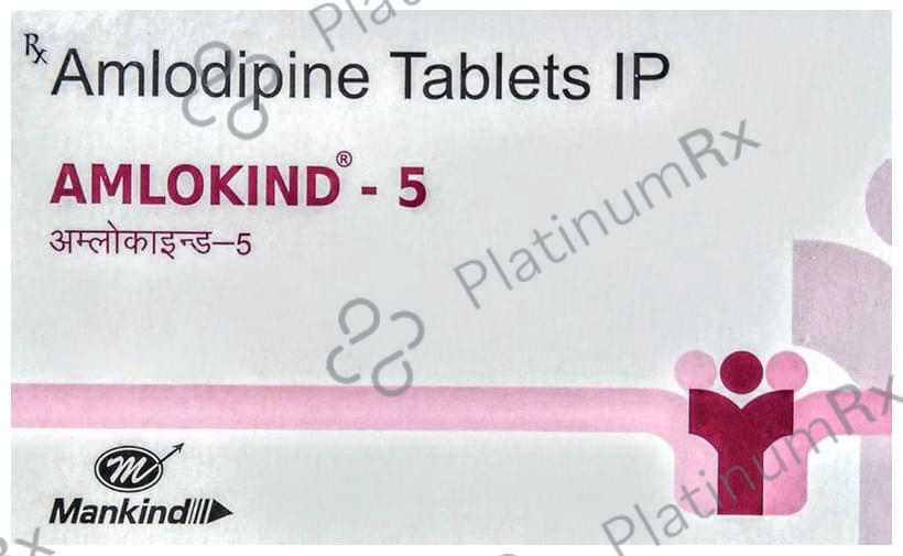 Amlokind 5mg Tablet 15s