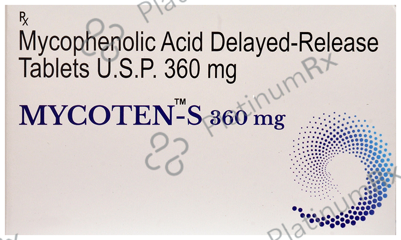 Mycoten-S 360mg Tablet DR