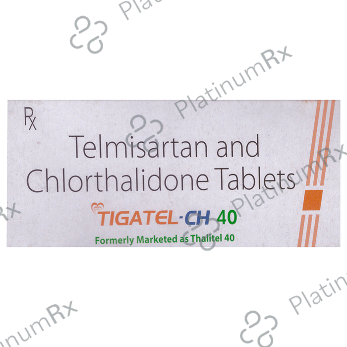 Tigatel CH 40/12.5mg Tablet 10s