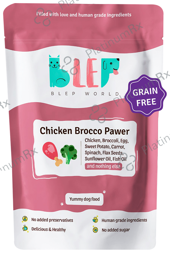 Blep World Chicken Brocco Pawer Wet Dog Food (200gm Each) 1 Pack
