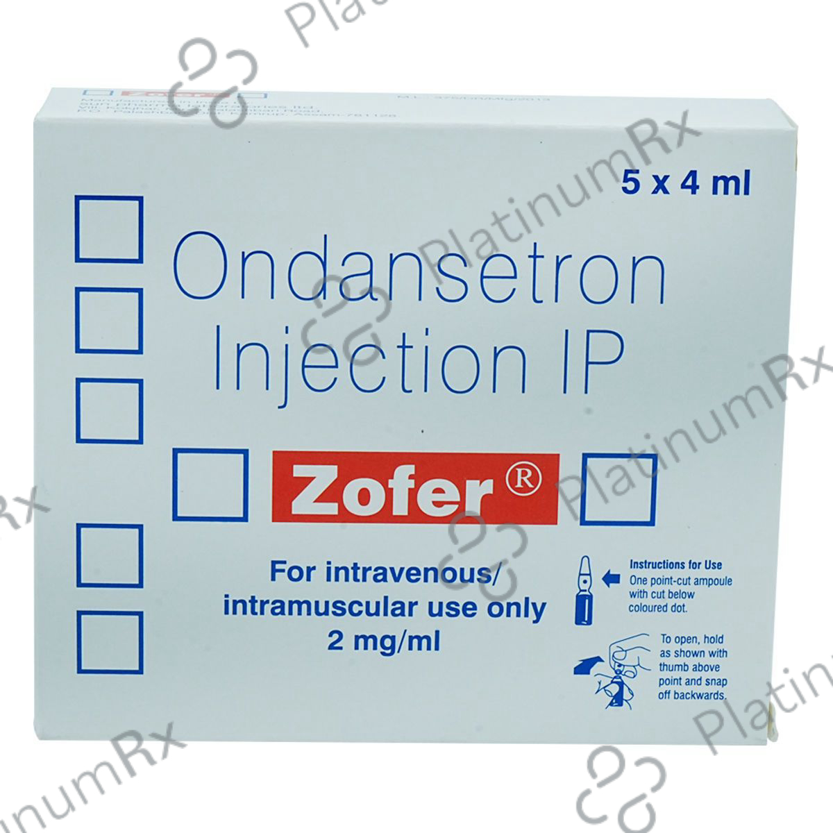 Zofer 4mg Injection 2ml