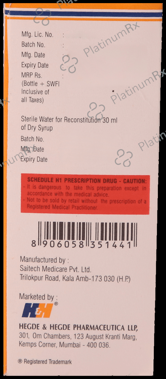 HHCepo 100mg Dry Syrup 30ml