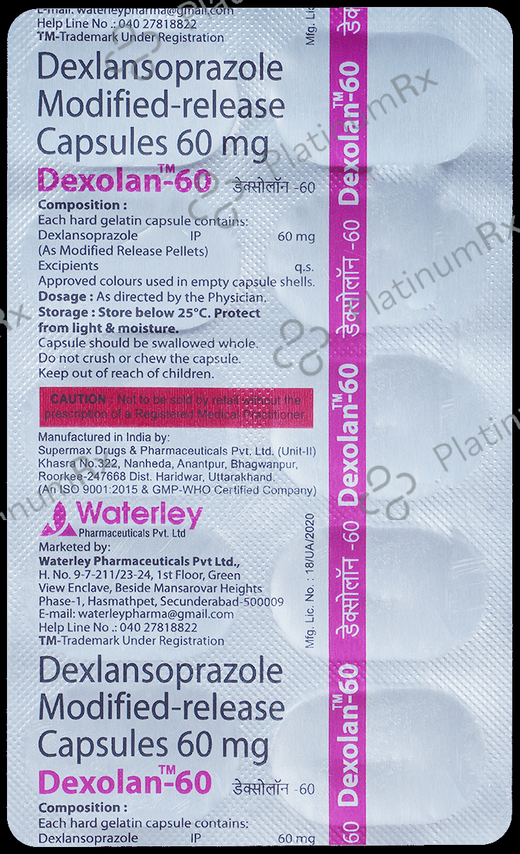 Dexolan 60mg Capsule MR