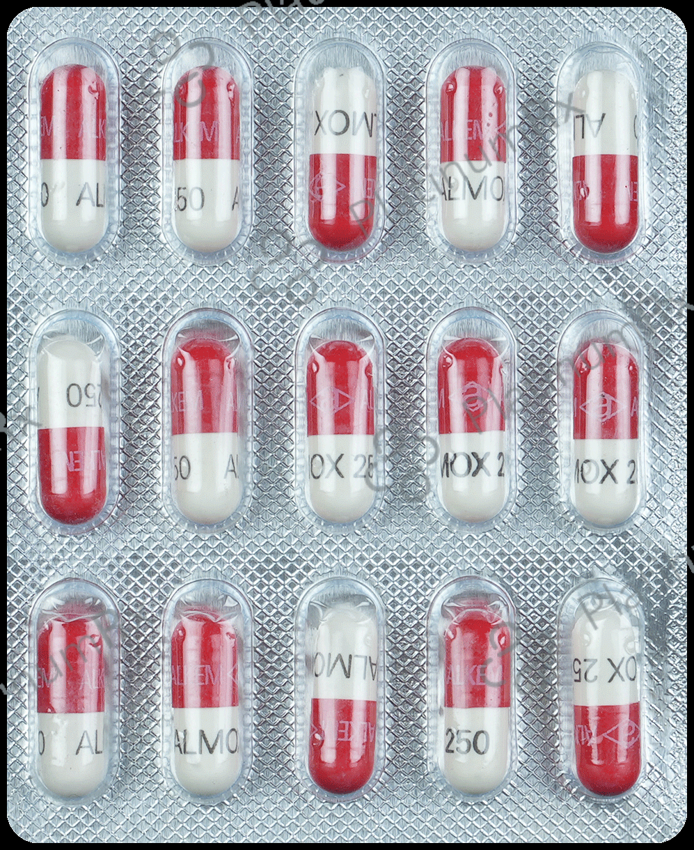 Almox 250mg Tablet DT