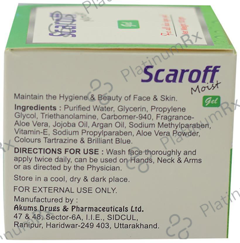 Scaroff Moist Gel All Skin Type