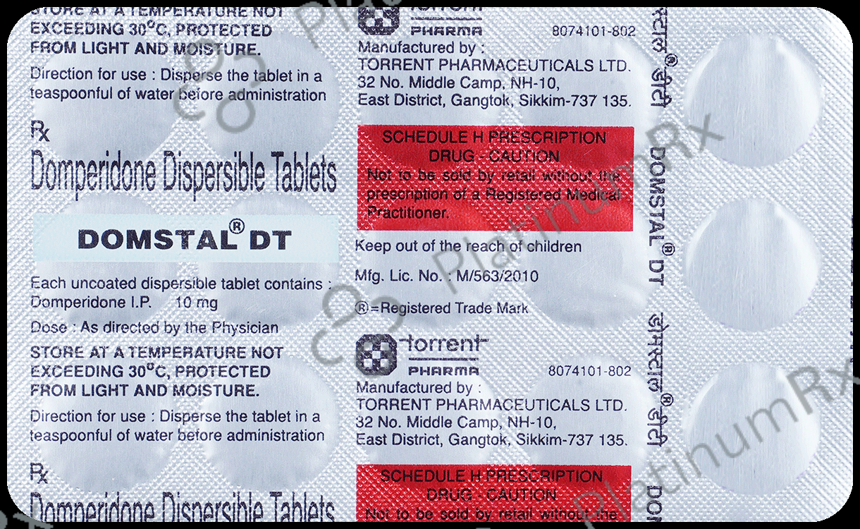 Domstal DT 10mg Tablet 15s