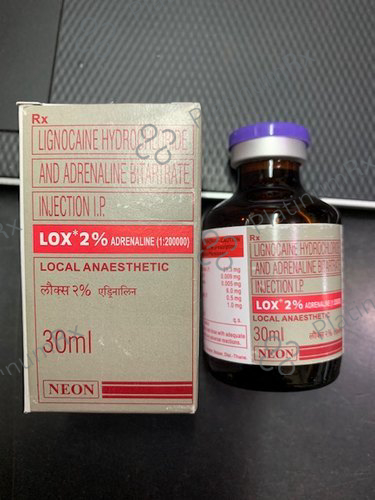 Lox 2% Adrenaline Injection 30ml