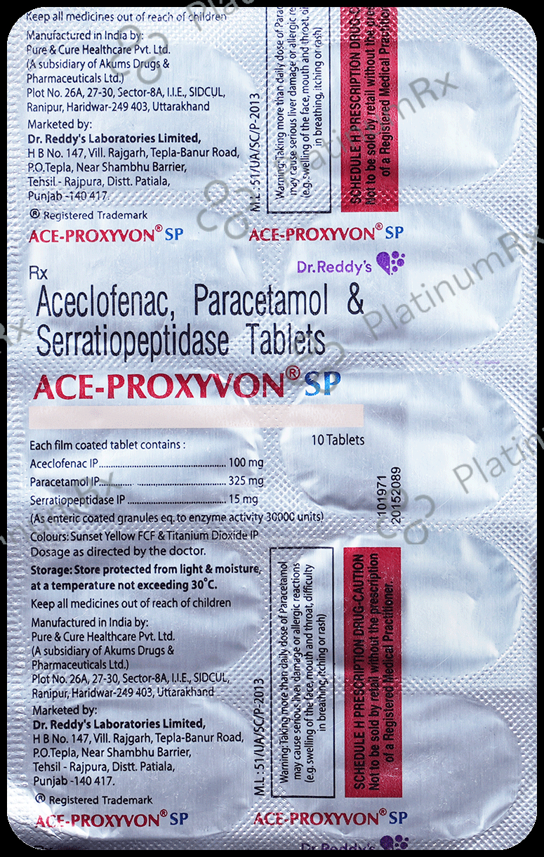 Ace Proxyvon Spas Tablet