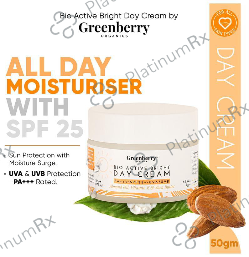 Greenberry Organics Bio-Active Bright Day SPF 25+ Cream