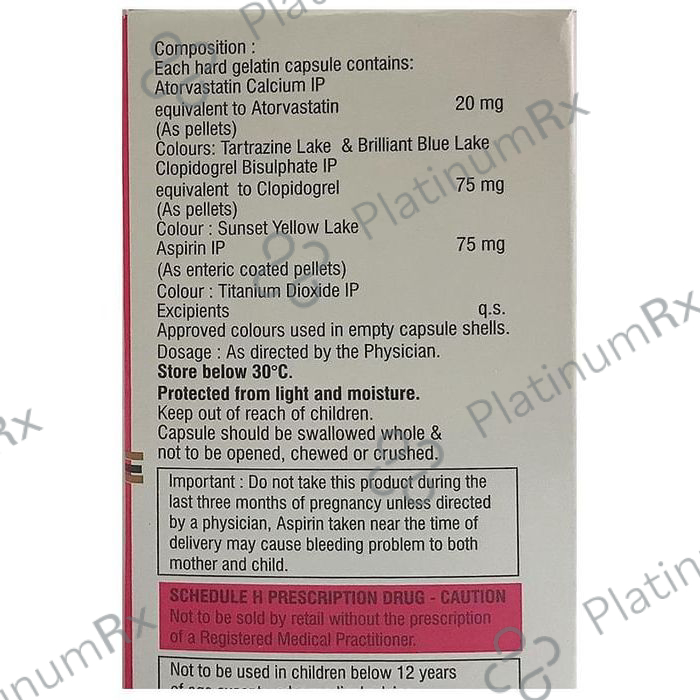 Atorec Gold 20 Capsule