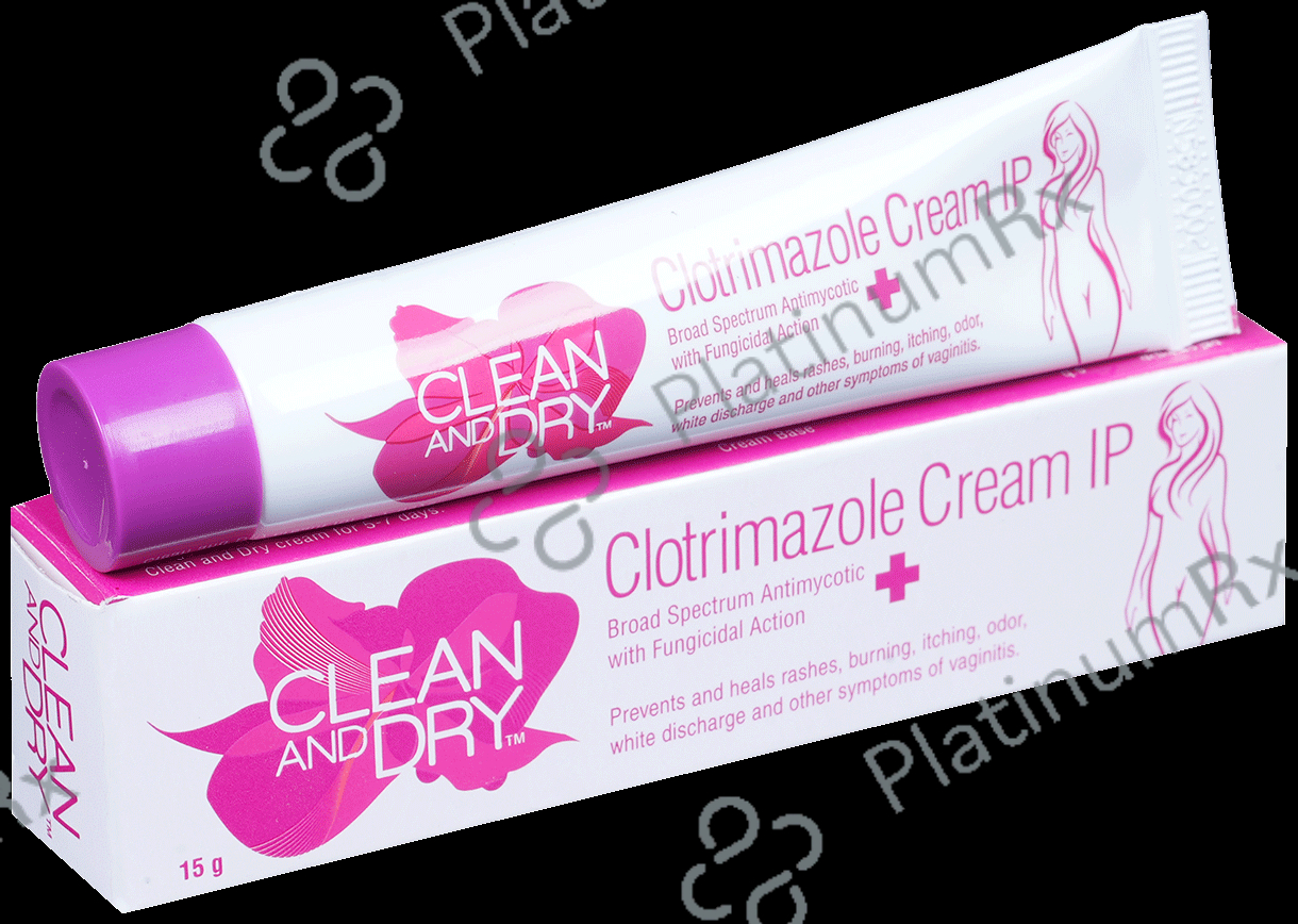 Clean and Dry Intimate Clotrimazole Cream