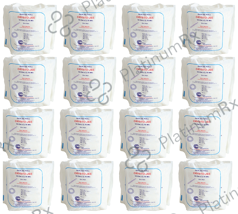 Agarwals Crystal Hygiene Crysto Jee Gamjee Roll 10cm x 2.7m 16 units