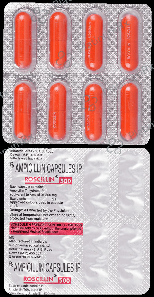 Roscillin 500mg Capsule 8s
