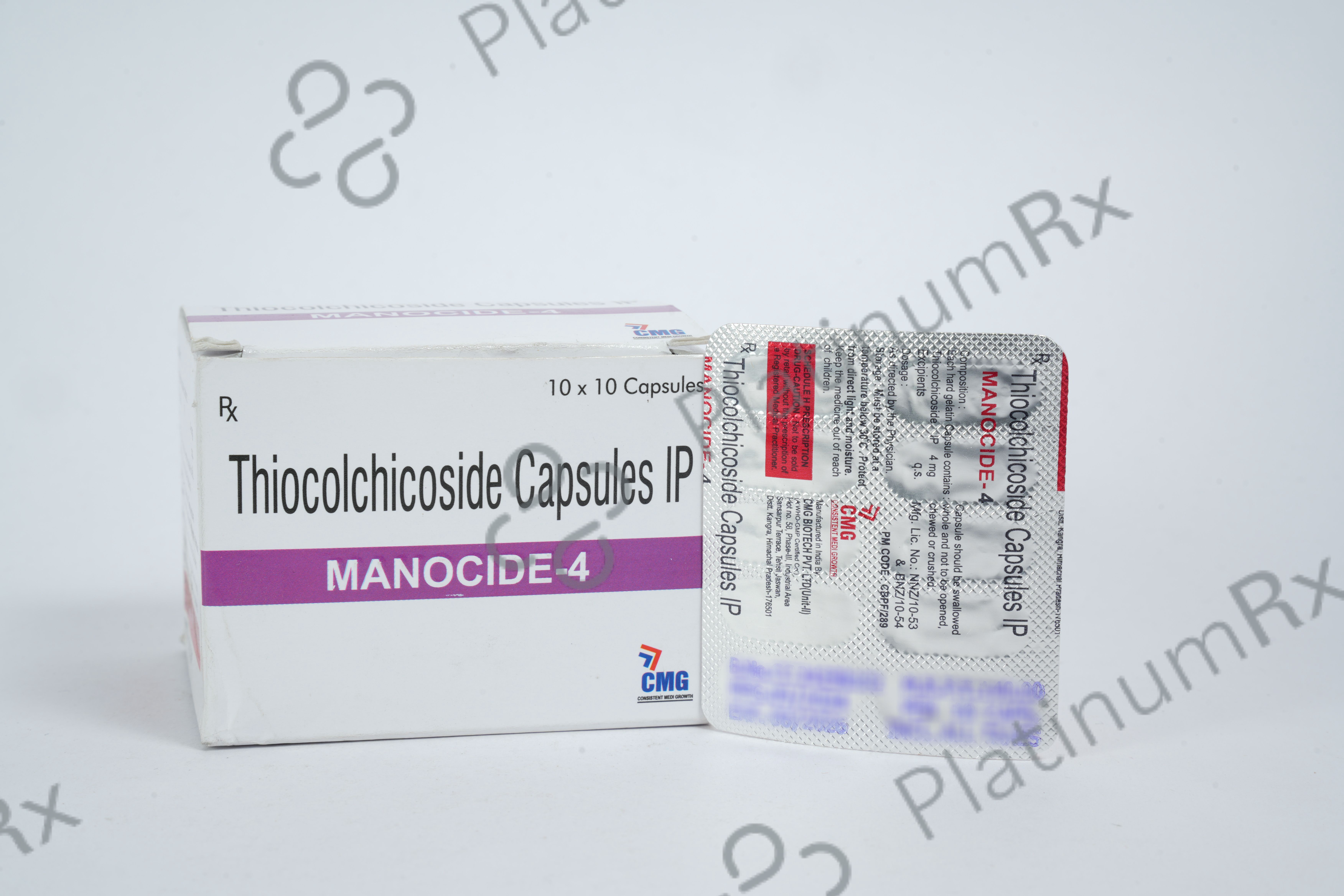 Manocide 4mg Capsule 10s