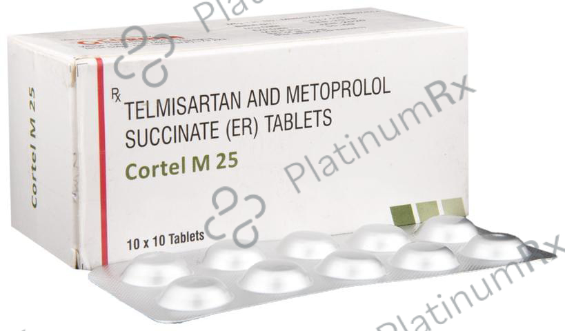 Cortel M 25 Tablet ER 10 Tablet ER