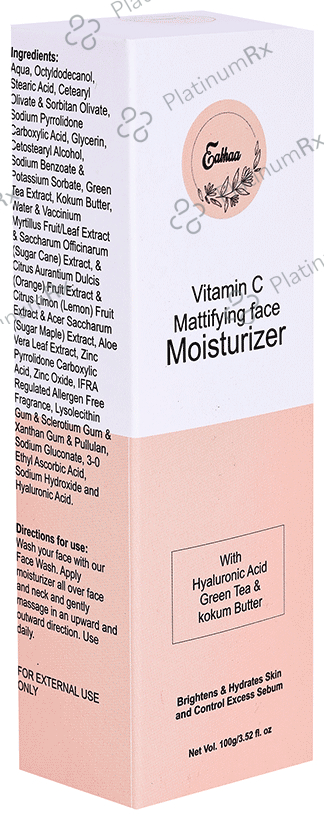 Eabhaa Vitamin C Mattifying Face Moisturiser